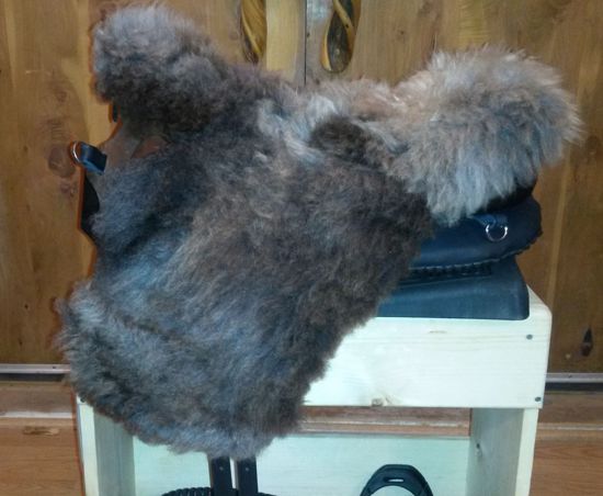 Picture of Ghost Fur Saddle