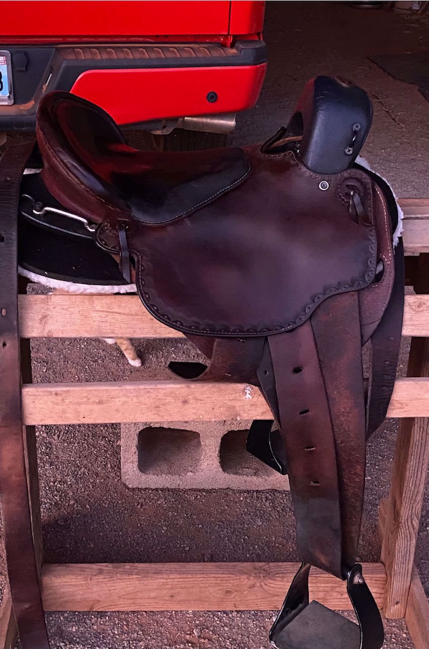 Moss Rock EnduranceBoz Saddle, SOLD