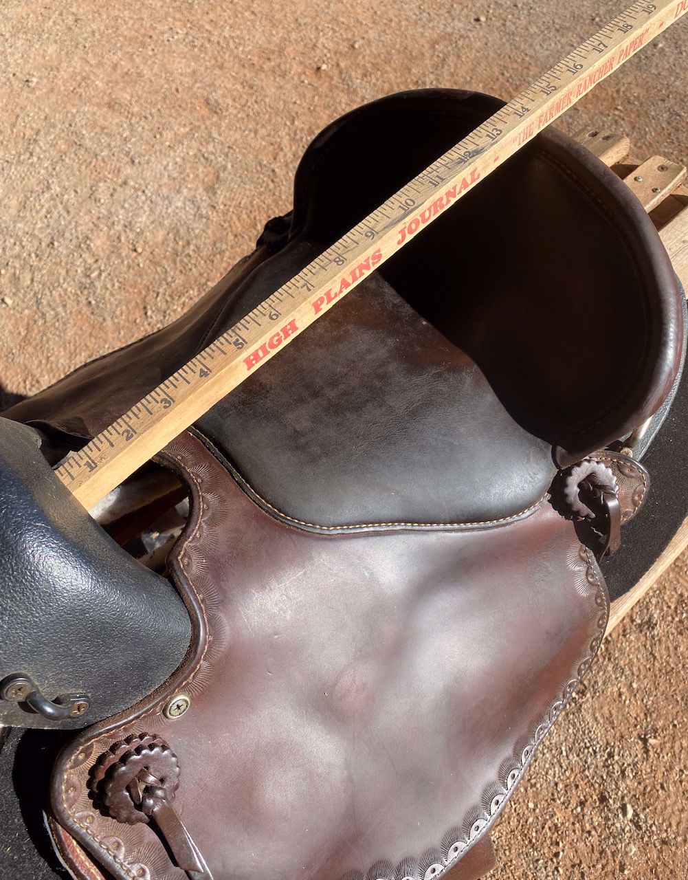 Moss Rock EnduranceBoz Saddle, SOLD