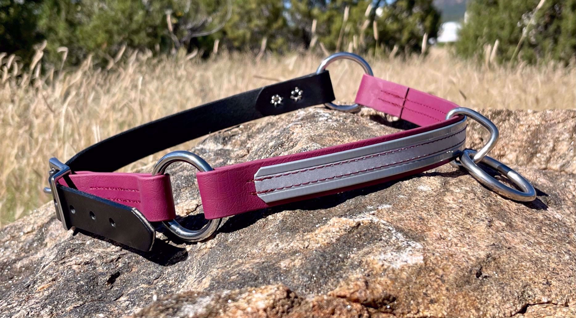 Moss Rock EnduranceHorse Neck Collar with Leather Breakaway Strap