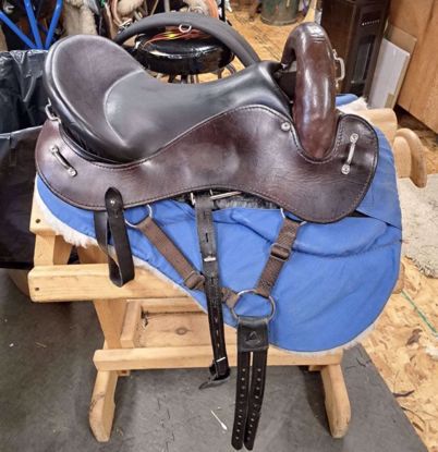 Western Black Mohair Cinch - Specialized Saddles