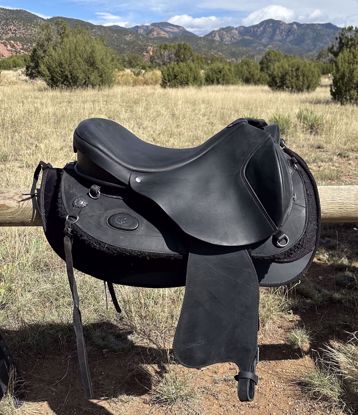 Picture of Ghost Treeless Saddle, 18" Ferrara, SOLD!