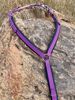 Picture of Padded Breast Collar, Arab Size, Color: Grape - READY TO SHIP