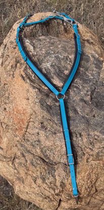 Picture of Padded Breast Collar, Arab Size, Color: Lagoon - READY TO SHIP